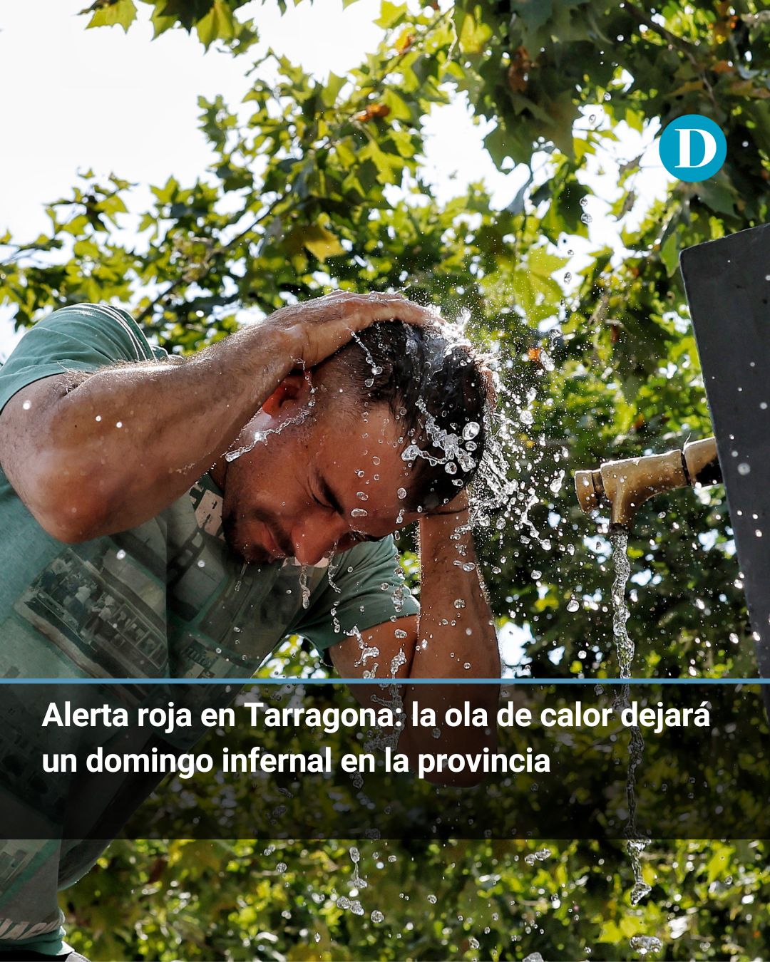 Alerta roja en Tarragona: la ola de calor dejará un domingo infernal en la provincia