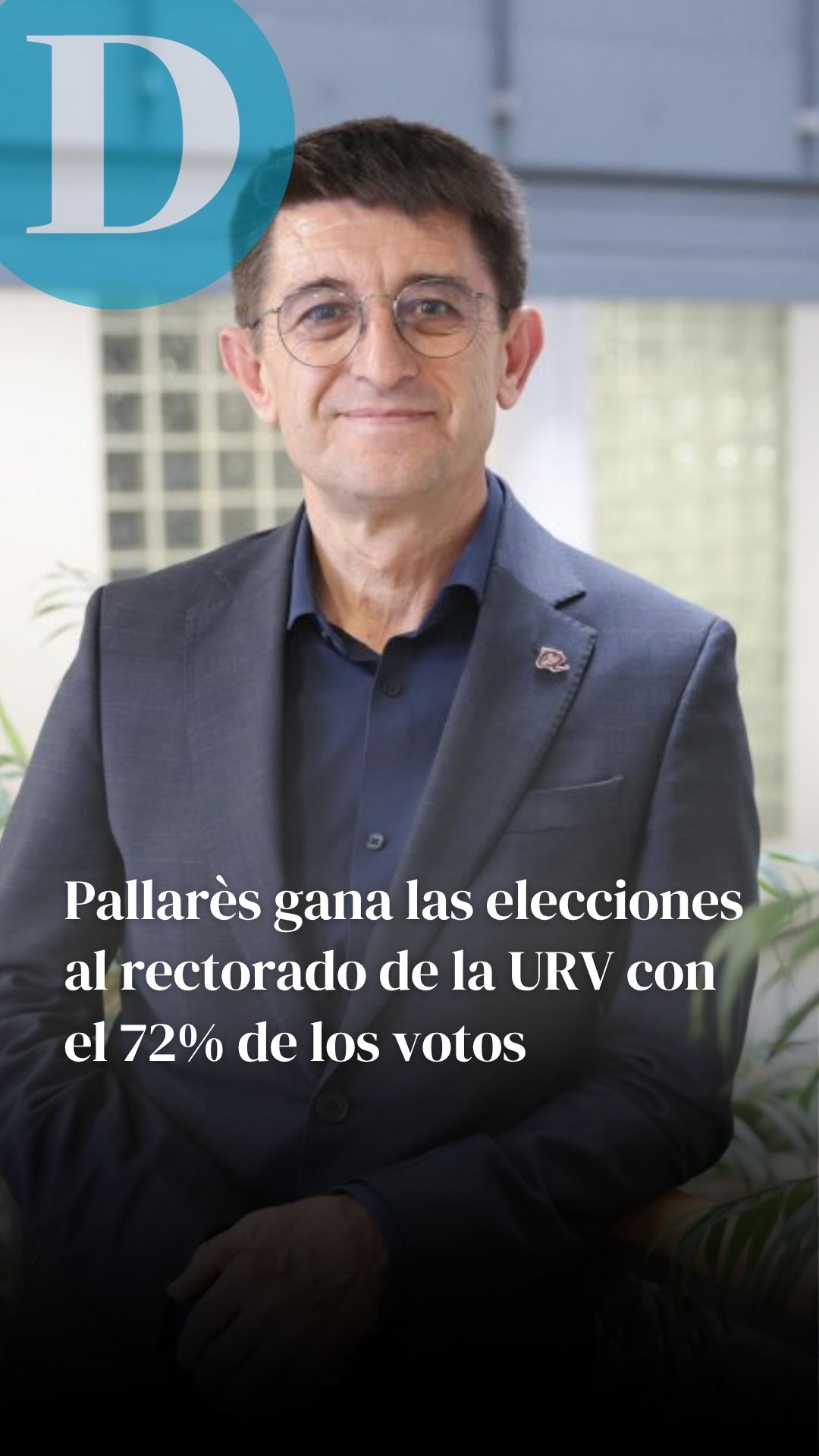 Pallarès gana las elecciones al rectorado de la URV con el 72% de los votos