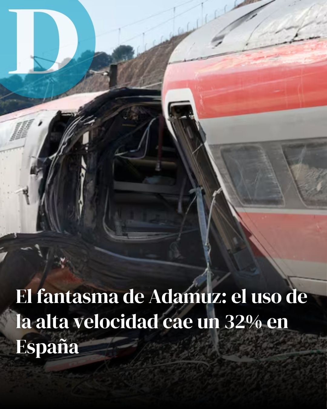 El fantasma de Adamuz: el uso de la alta velocidad cae un 32% en España