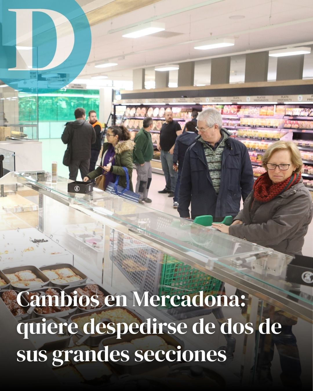 Nuevo cambio en Mercadona: el supermercado quiere despedirse de dos de sus grandes secciones