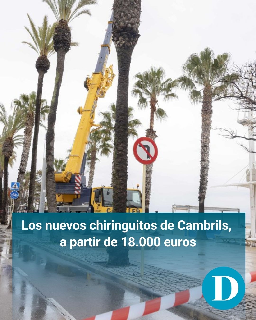 Los nuevos chiringuitos de Cambrils salen a concurso a partir de 18.000 euros de canon anual