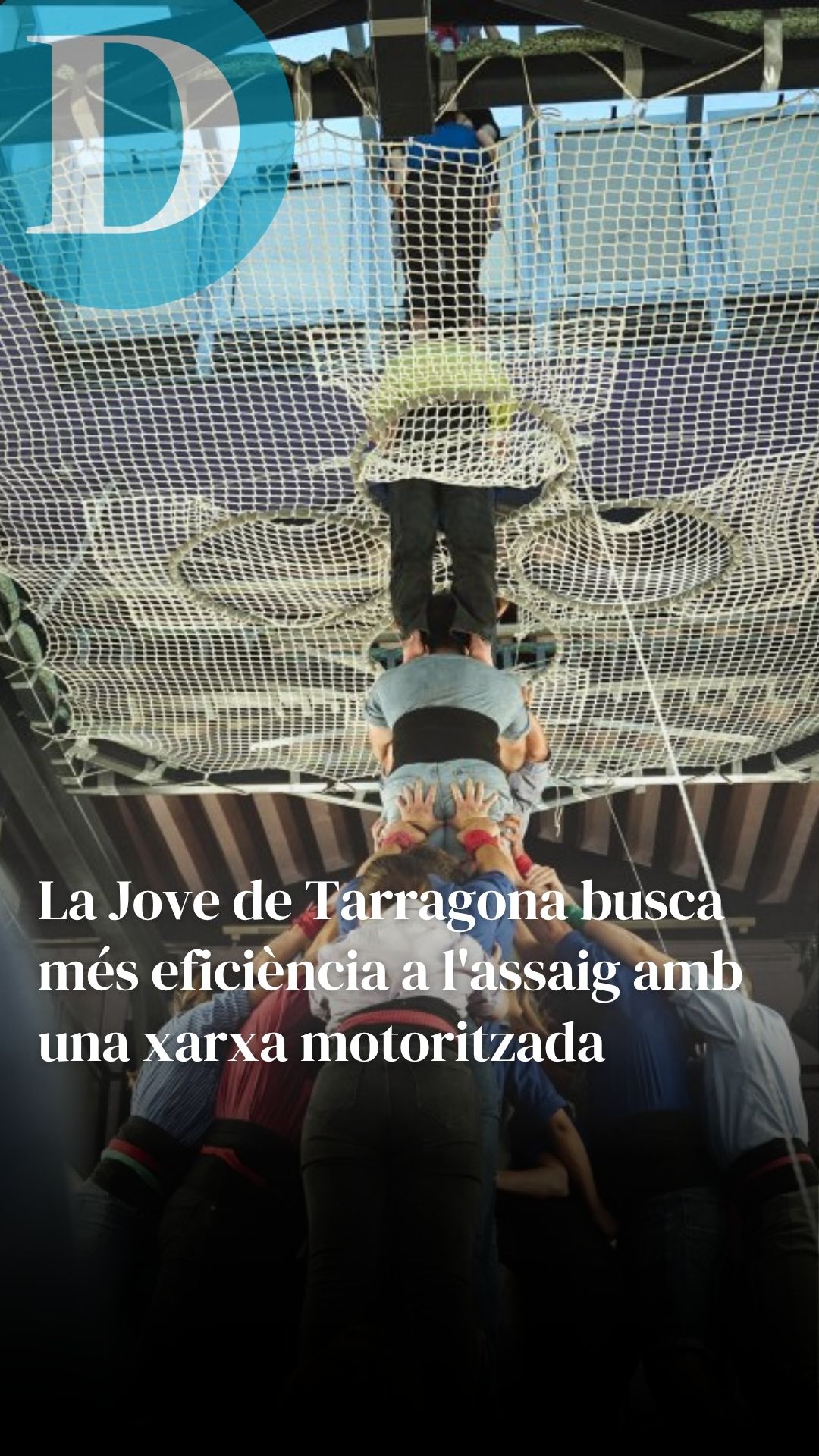 La Jove de Tarragona busca més eficiència a l'assaig amb una xarxa motoritzada