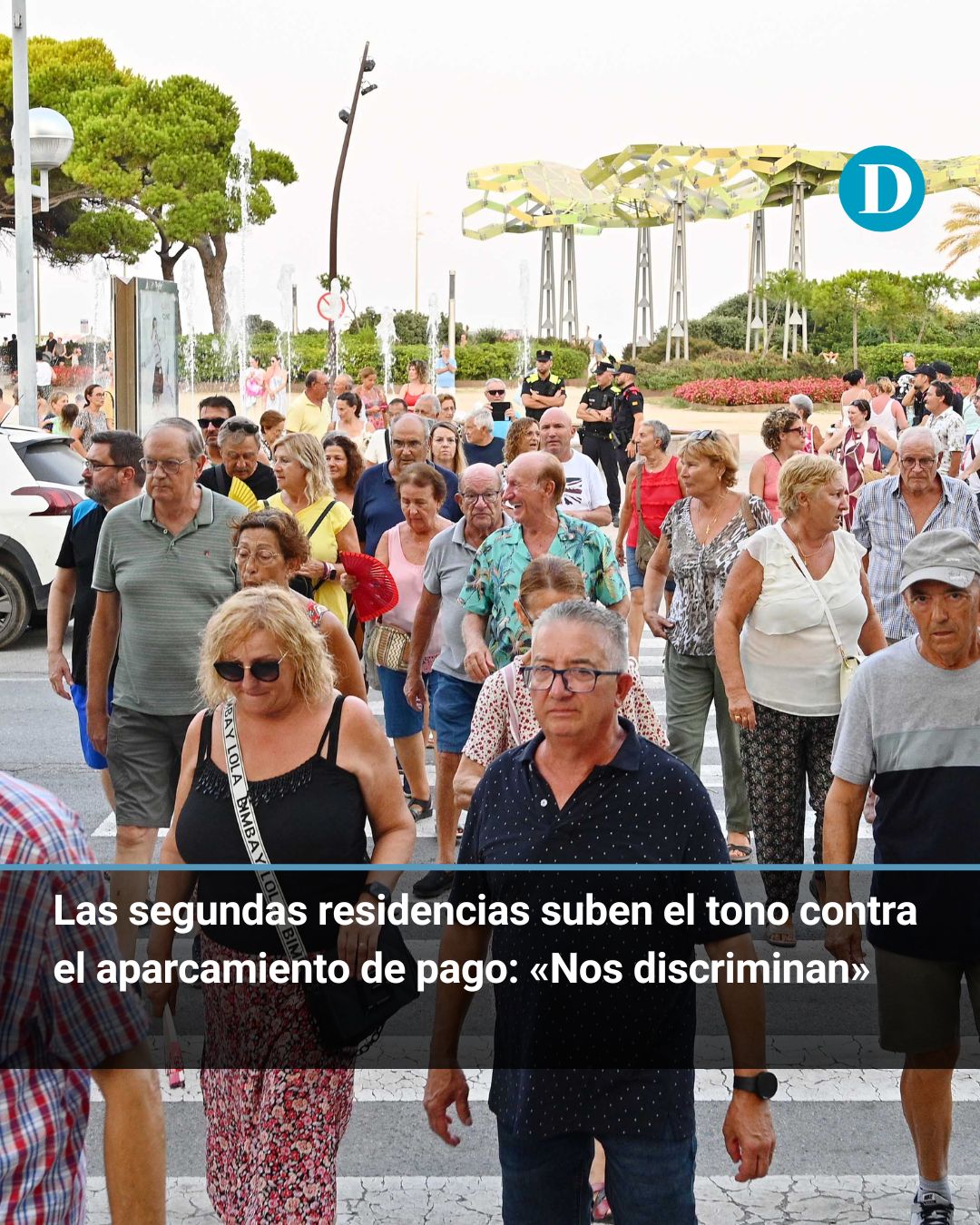 Las segundas residencias suben el tono contra el aparcamiento de pago: «Nos discriminan»