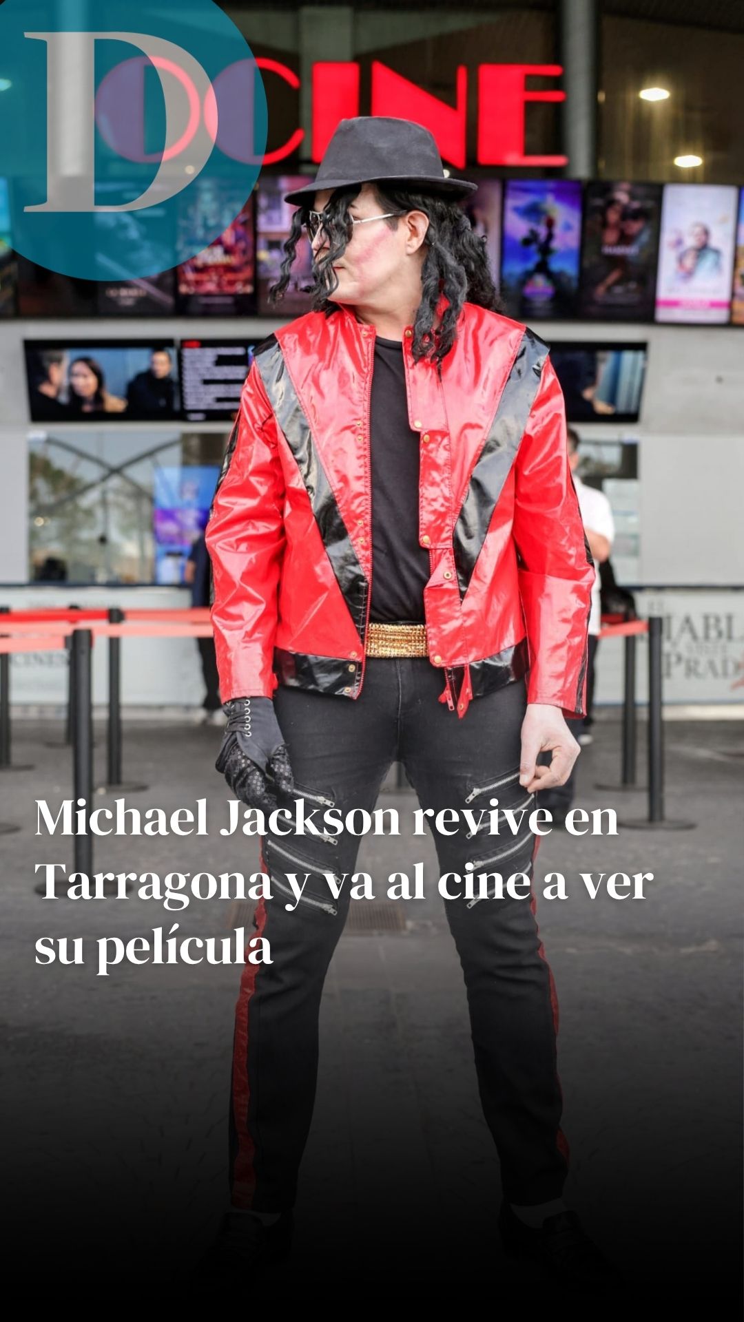 Michael Jackson revive en Tarragona y va al cine a ver su película