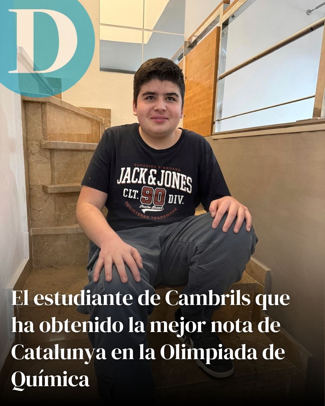 El estudiante de Cambrils que ha obtenido la mejor nota de Catalunya en la Olimpiada de Química