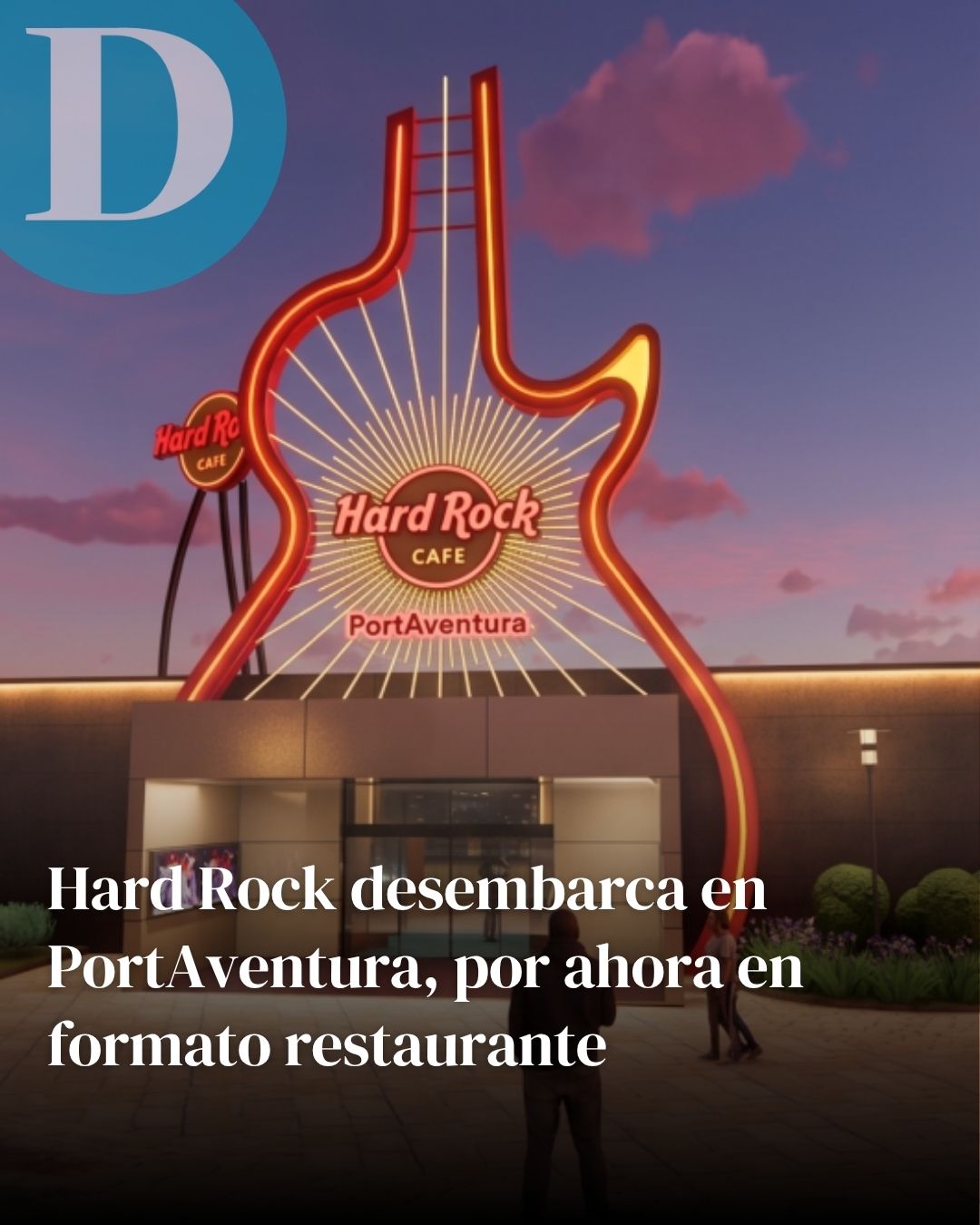Hard Rock desembarca en PortAventura, por ahora en formato restaurante