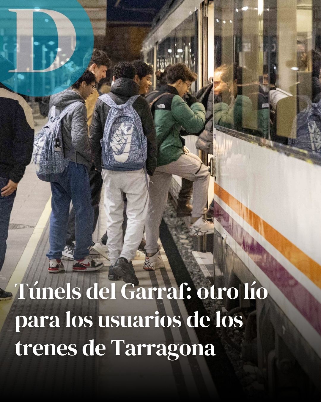 Túnels del Garraf: otro lío para los usuarios de los Regionals de Tarragona y la R-2 sur Rodalies