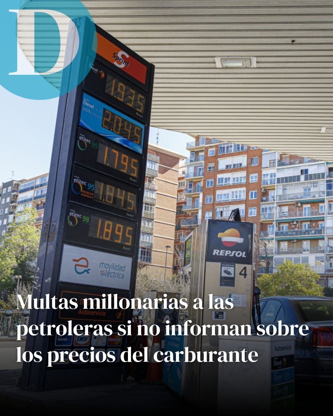 Multas millonarias a las petroleras si no informan sobre los precios del carburante