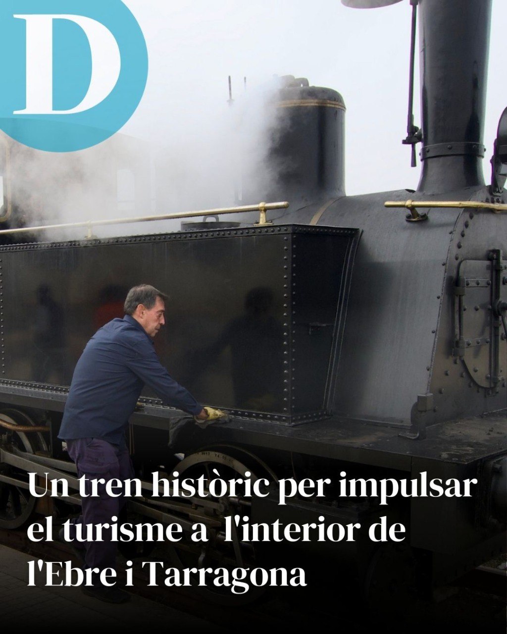 Un tren històric per impulsar el turisme a les comarques d'interior de l'Ebre i Tarragona