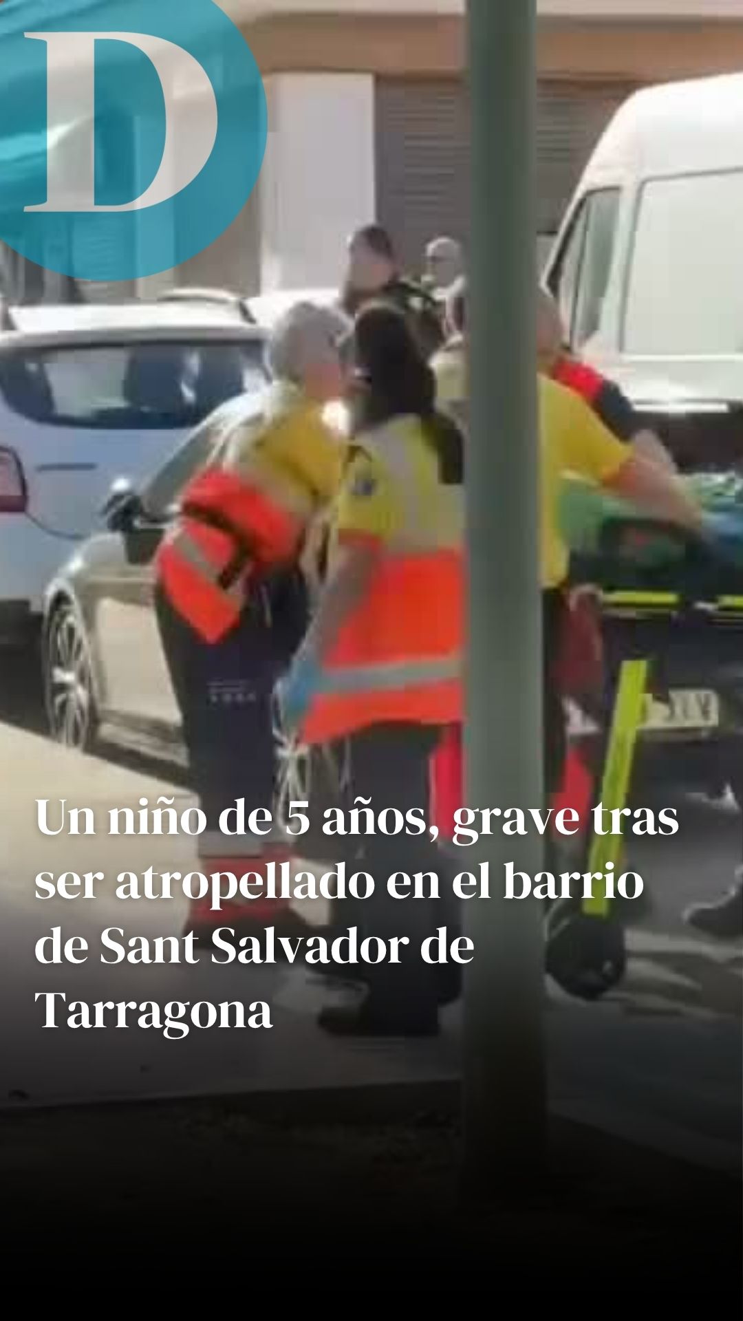 Trasladan en helicóptero a un niño de 5 años herido grave tras ser atropellado en Tarragona
