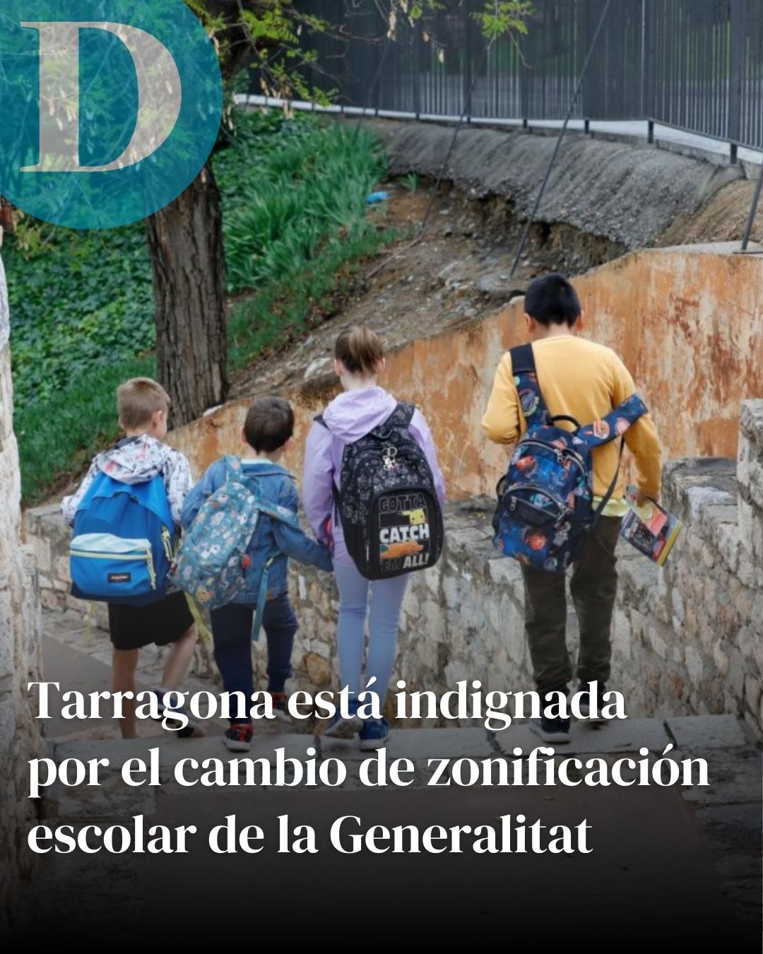 Tarragona está indignada por el cambio de zonificación escolar que ha dictado la Generalitat