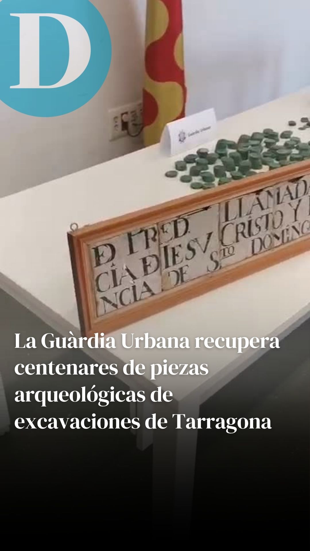 Recuperados centenares de objetos que un arqueólogo se quedó de excavaciones de Tarragona
