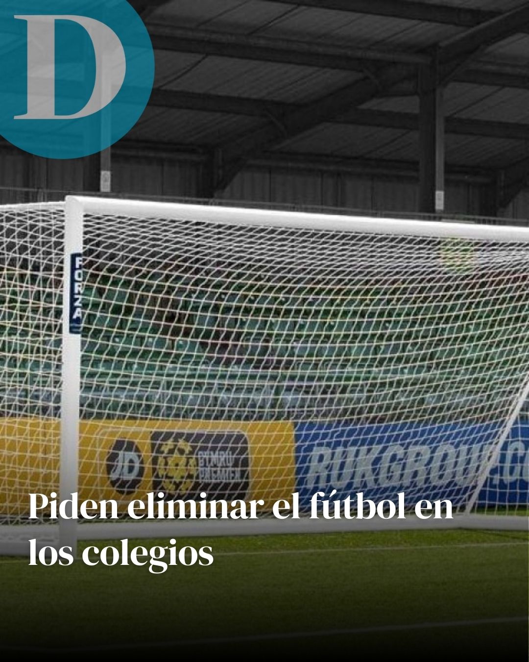 Piden eliminar el fútbol en los colegios