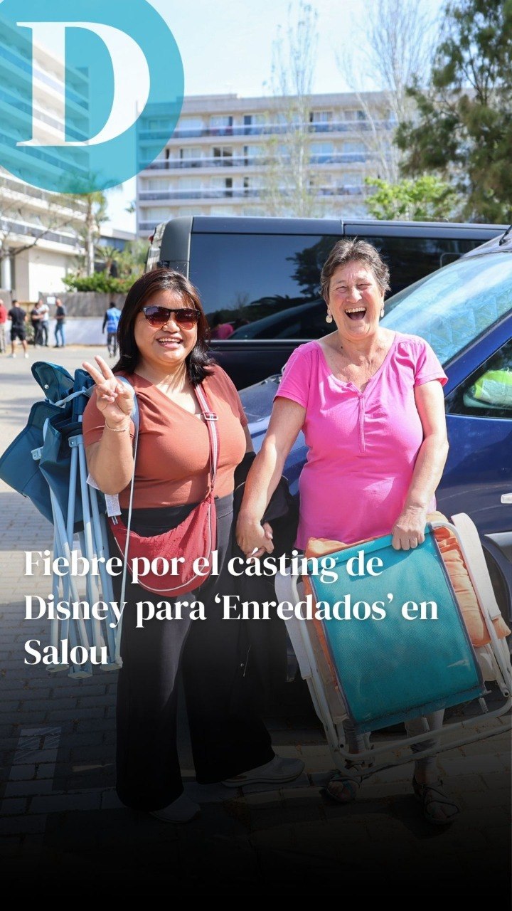 Fiebre por aparecer en la película de Disney 'Enredados': cientos de personas en el casting de Salou