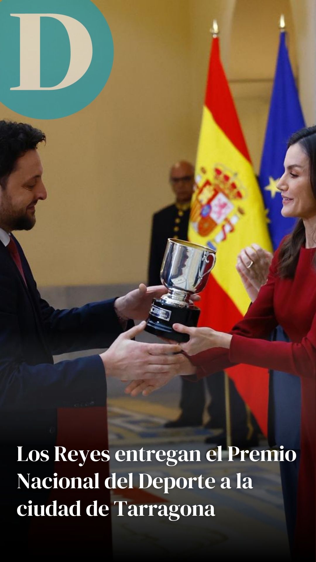 Los Reyes entregan el Premio Nacional del Deporte a la ciudad de Tarragona