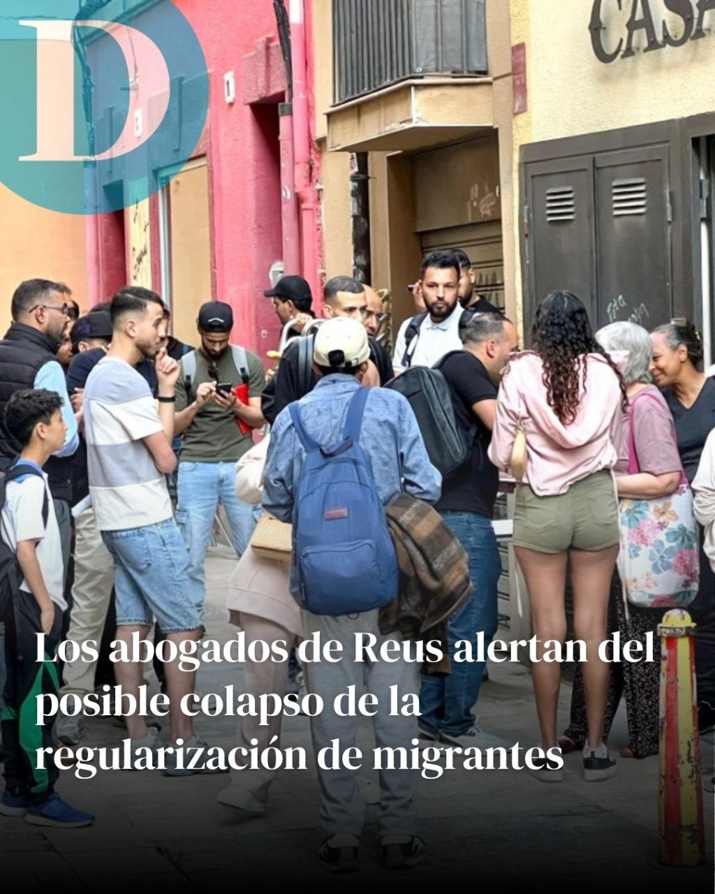 Los abogados de Reus alertan del posible colapso de la regularización de migrantes: «Faltan recursos»