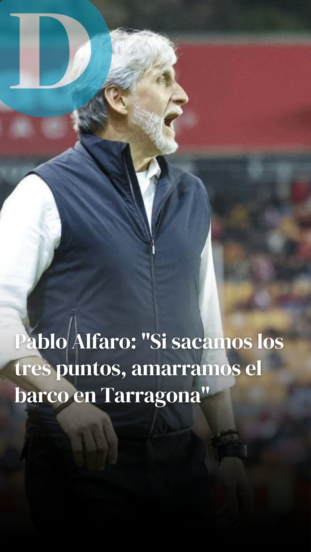 Alfaro antes de la final en Alicante: "Si sacamos los tres puntos, amarramos el barco en Tarragona"