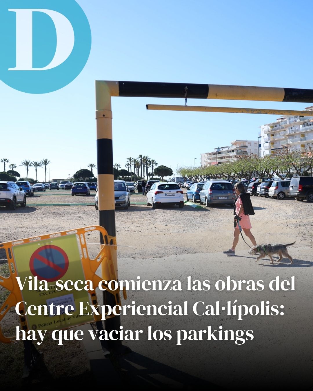 Vila-seca comienza hoy las obras del Centre Experiencial Cal·lípolis: hay que vaciar los parkings