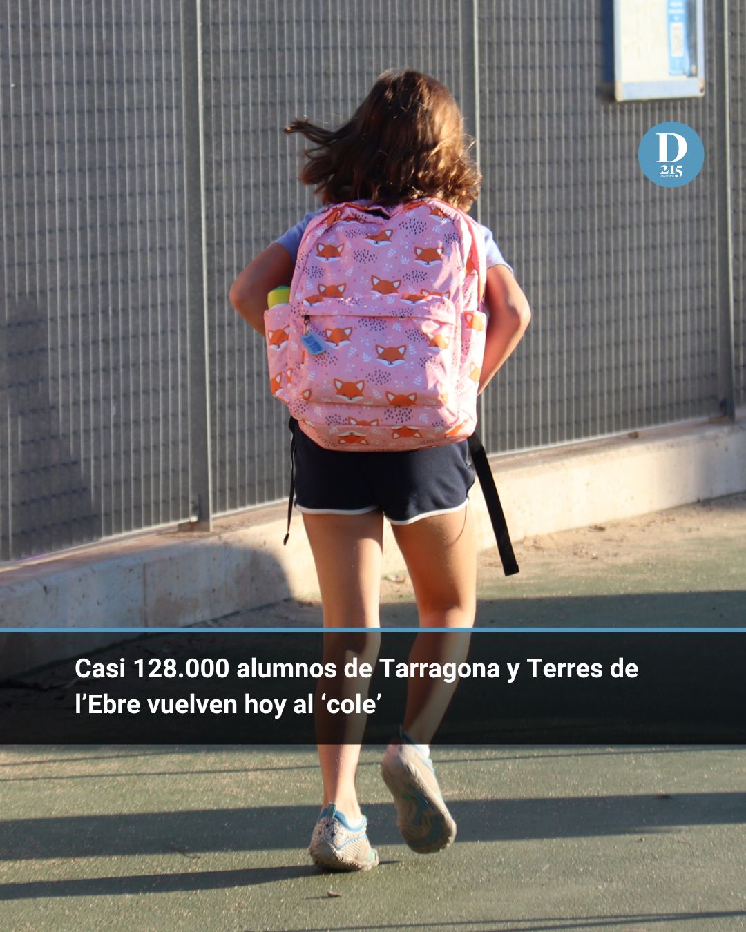 Prop de 128.000 alumnes d’infantil, primària, secundària i FP bàsica inicien el curs escolar a Tarragona i a l’Ebre