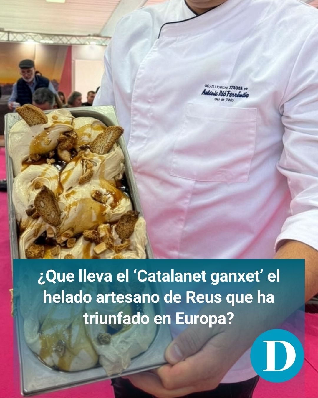 Un helado artesano de Reus se corona como el mejor de Europa