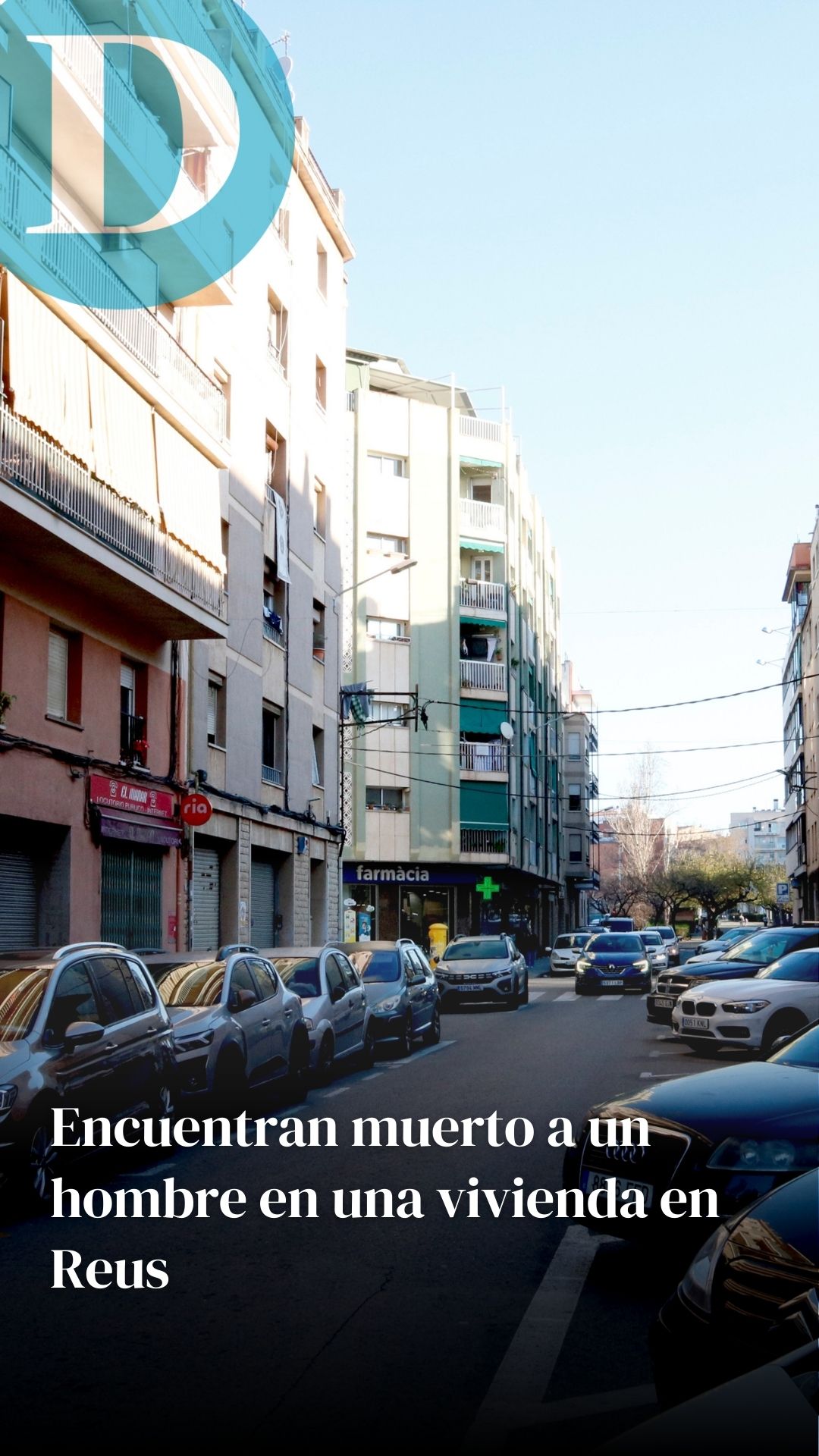 Encuentran muerto a un hombre en una vivienda en Reus