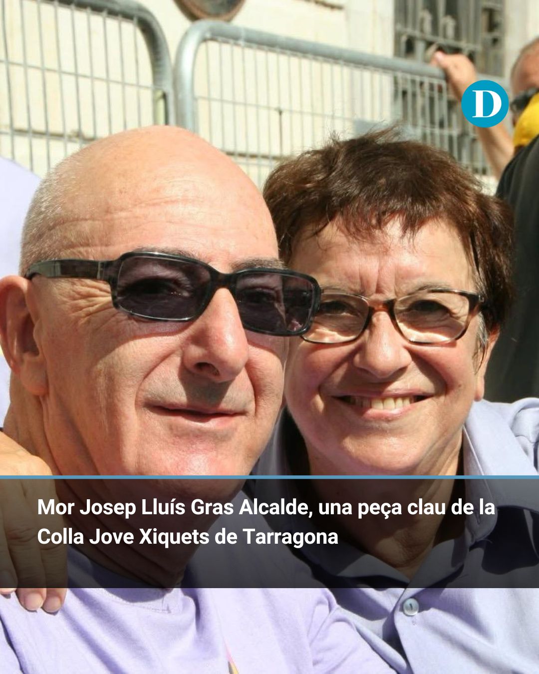 Mor Josep Lluís Gras Alcalde, una peça clau de la Colla Jove Xiquets de Tarragona